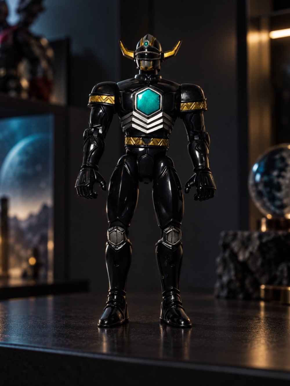 Vintage 1998 Bandai Power Rangers Lost Galaxy Magna Defender 5.5" Figure